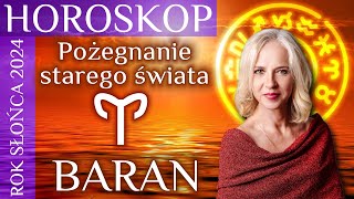 BARAN horoskop na NOWY ROK Słońca 2024 ❤️ 🌞 [upl. by Botsford247]