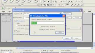 How to Converting Multiple Audio Files in Audacity  FLAC to MP3 w Annotations [upl. by Yelekalb841]