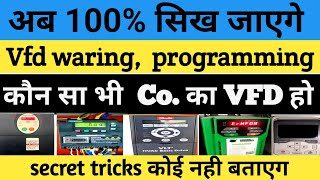 vfd control wiring setting programming in hindi  All vfd [upl. by Pears]