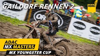 ADAC MX Youngster Cup Gaildorf  Rennen 2  ADAC Motorsports [upl. by Nottirb]