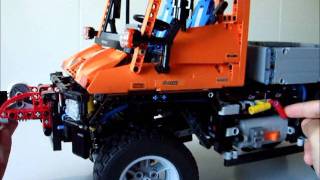 LEGO 8110  Unimog U400 Video Review [upl. by Yeniar]