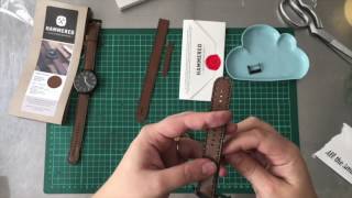 Leather Sew Along with the Wrist Watch Kit by Hammered Leatherworks [upl. by Boardman]