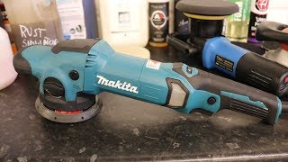 Makita PO6000C Polisher Review  Free Spin and Forced Rotation in One [upl. by Guevara]