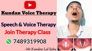 Voice amp Speech Therapy  Join Classes  and Recover Your Voice Problems [upl. by Sualokcin]