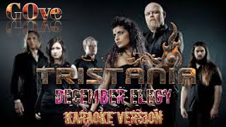 Tristania  December Elegy Karaoke version [upl. by Enorel822]