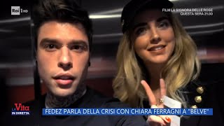 Fedez parla della crisi con Chiara Ferragni a quotBelvequot  La Vita in Diretta 09042024 [upl. by Llevart610]