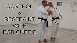 Control and Restraint Bulgaria 2023 with R Currie Sensei [upl. by Dimo462]