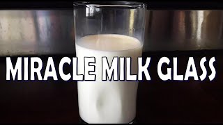 Disappearing Milk Easy Magic Trick  Milk Glass [upl. by Trauner852]