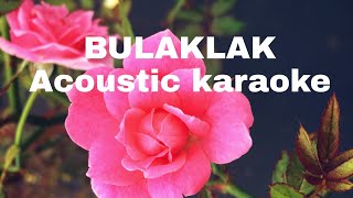 Bulaklak acoustic karaoke [upl. by Ennelram483]