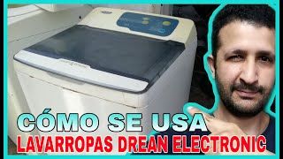 💧Cómo USAR un Lavarropas DREAN Concept ELECTRONIC [upl. by Omsare]