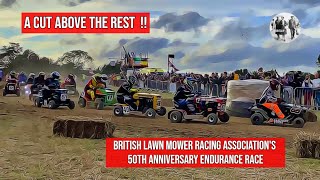 A cut above the rest  British Lawn Mower Racing Associations 50th Anniversary Endurance Race [upl. by Aneehta]