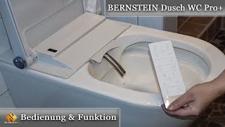 BERNSTEIN Dusch WC Pro  Bedienung Funktionen amp Erfahrungen [upl. by Bonnell258]