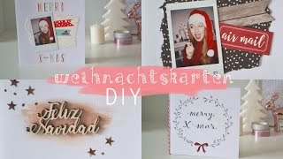 41 Weihnachtskarten selber basteln DIY [upl. by Aleakim]