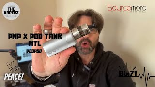 PNP X mtl Pod tank My2cent vape smetteredifumare ecig voopoo [upl. by Aubarta]