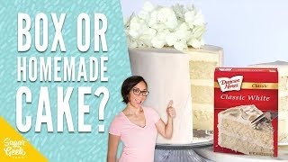 How To Make A Box Cake Taste Homemade [upl. by Benenson603]