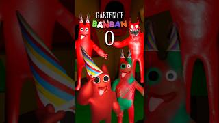 Garten of Banban 0  All Banban Versions shorts shortvideo gartenofbanban [upl. by Weisburgh]