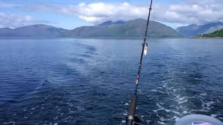 Fishing in Loch Linnie near Glen Coe [upl. by Dugan]