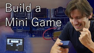 How to Make a Simple Mini Game WeMos ESP8266 Arduino [upl. by Anih]