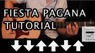 Como tocar quotFiesta Paganaquot de Mago de Oz  Tutorial Guitarra HD [upl. by Pappano]