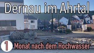 1 Monat nach dem Hochwasser im Ahrtal  Dernau  so sieht es aktuell wirklich aus [upl. by Jahncke]