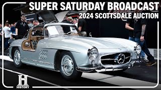 2024 SCOTTSDALE SUPER SATURDAY BROADCAST  Saturday January 27  BARRETTJACKSON 2024 AUCTION [upl. by Enaj880]