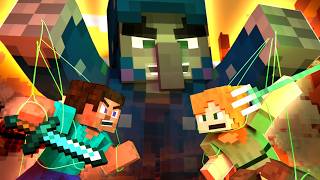 Alex and Steve vs Illusioner Minecraft Animation Movie [upl. by Holtorf]