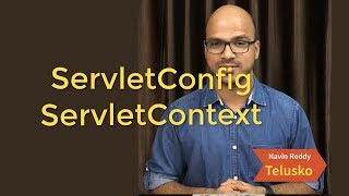 ServletConfig and ServletContext [upl. by Ybrik]