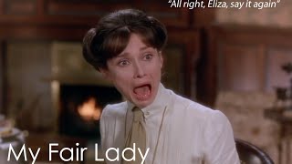 How to learn English pronunciation with My Fair Lady 1964 [upl. by Ocirne903]