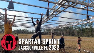 Spartan Race Sprint 2022 All Obstacles [upl. by Dragelin182]