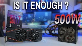 Is a 500W PSU Enough For A HighEnd Gaming System in 2018 8700K  GTX 1080Ti [upl. by Kepner]