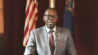 Lt Governor Garlin Gilchrist Michigan Auto Heritage Day 2023 [upl. by Doone]