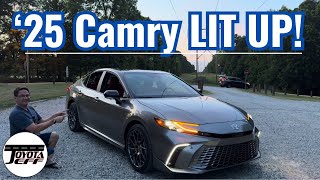 2025 Camry XSE LIT UP at Night  Inside amp Out [upl. by Slerahc]