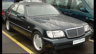 Mercedes W140 Acceleration  35 TD vs 30 TD vs 28 VS 32 vs 42 vs 50 vs 60  With Sound [upl. by Eipper]