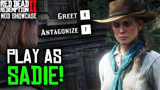 Play As Sadie Adler Mod  Red Dead Redemption 2 Mods [upl. by Nolly]