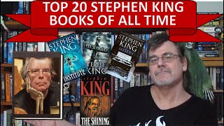 My Top 20 Stephen King books of all time including collections nonfiction and novels Enjoy [upl. by Lach]