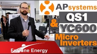 AP Systems introduces the QS1 and YC600 smart Micro Inverters [upl. by Sev]