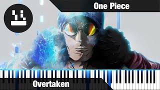 🎹 One Piece  OVERTAKEN  Piano Tutorial Arr LucasPianoRoom [upl. by Hannibal]