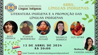 Mesa Literatura Indígena e a promoção das línguas indígenas [upl. by Ahseim]