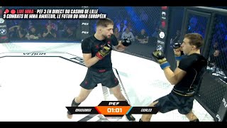 🥊Movsar Ibraguimov VS Alexis Ciurleo🥊PEF MMA AMATEUR FULL COMBAT 🍿 [upl. by Ijat267]