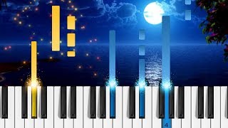 Moon River  Piano Tutorial [upl. by Leod]