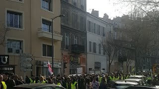 Acte 17 Gilets Jaunes Marseille 090319 [upl. by Ahsina449]