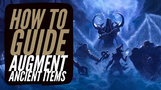 Diablo 3  How To Augment Ancient Items [upl. by Ydnes]