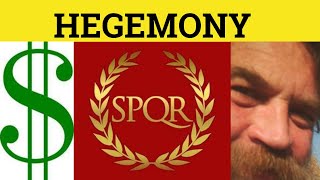 🔵 Hegemony  Hegemony Meaning  Hegemony Examples  Formal English [upl. by Anirroc696]