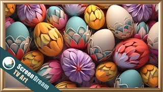 Framed Easter TV Art  Easter TV Screensaver  Frame TV Art for Easter  Easter Wallpaper [upl. by Dorsman]