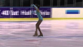 24 Evgenia MEDVEDEVA RUS  ISU JGP Baltic Cup 2013 Junior Ladies Free Skating [upl. by Ysset]