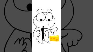 You Almost Got The Cheese Touch 😧 Animation Meme shorts [upl. by Maxine]