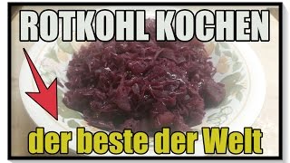 ROTKOHL KOCHEN ▶ Einfach und mega lecker [upl. by Crompton]