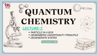 QUANTUM CHEMISTRY 05 PARTICLE IN A BOXHEISENBERG UNCERTAINITY PRINCIPLEDEGENERATE STATESCH1213 [upl. by Gow]