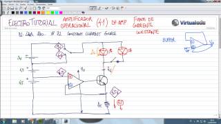 ElectroTutorial 421 Amplificador Operacional 41 Buffer [upl. by Ayouqes]