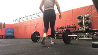 Halting clean  clean deadlift [upl. by Ahtram]